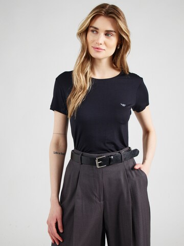 Emporio Armani Shirt in Zwart: voorkant