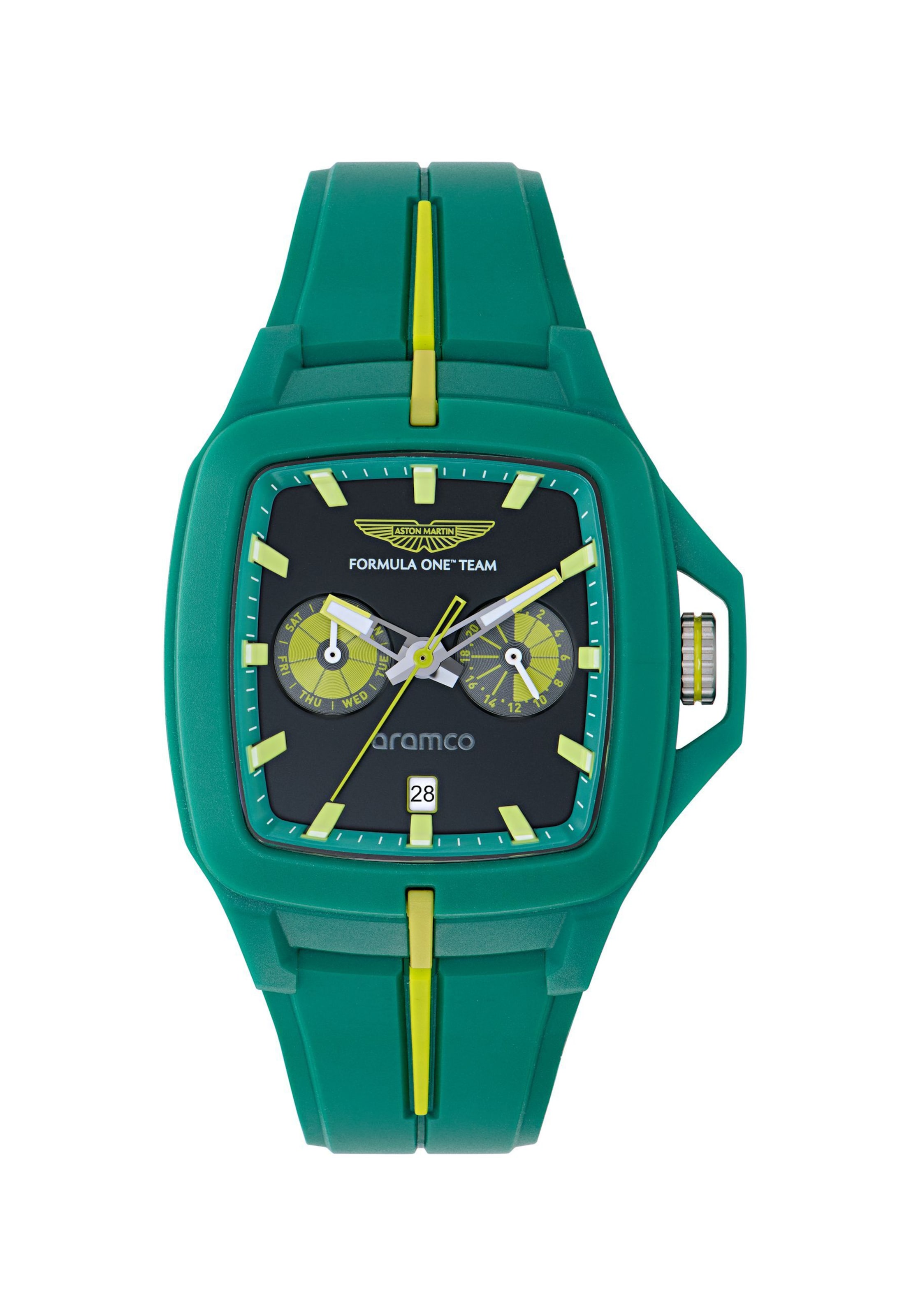 Aston Martin Analog watch ' FLK ' in Green: front