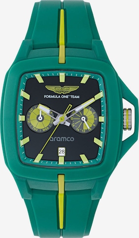 Aston Martin Analog watch ' FLK ' in Green: front