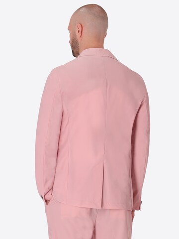 Distretto12 Slim fit Suit Jacket in Pink