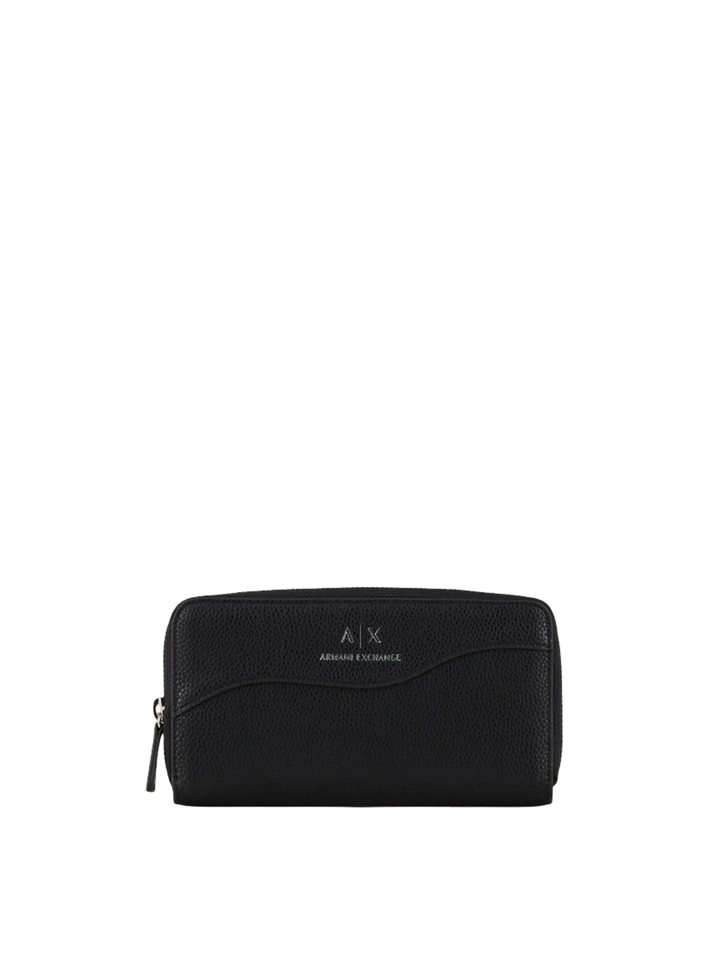 ARMANI EXCHANGE - Cartera en negro: frente