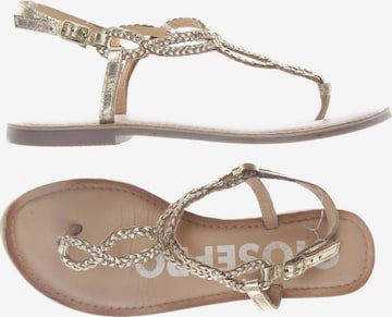 GIOSEPPO Sandalen 38 in Gold: predná strana