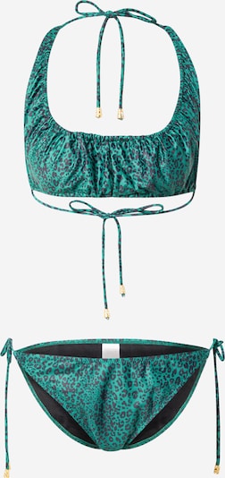 Costum de baie două piese Dorothy Perkins pe verde / negru, Vizualizare produs