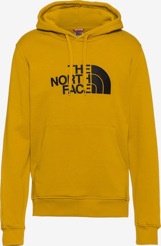 Regular fit Felpa 'DREW PEAK' di THE NORTH FACE in giallo: frontale