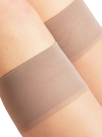FALKE Knee High Socks 'Pure Matt' in Grey