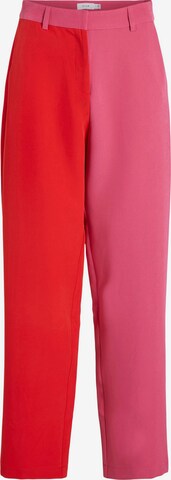 VILA Loose fit Trousers 'Coast' in Pink: front