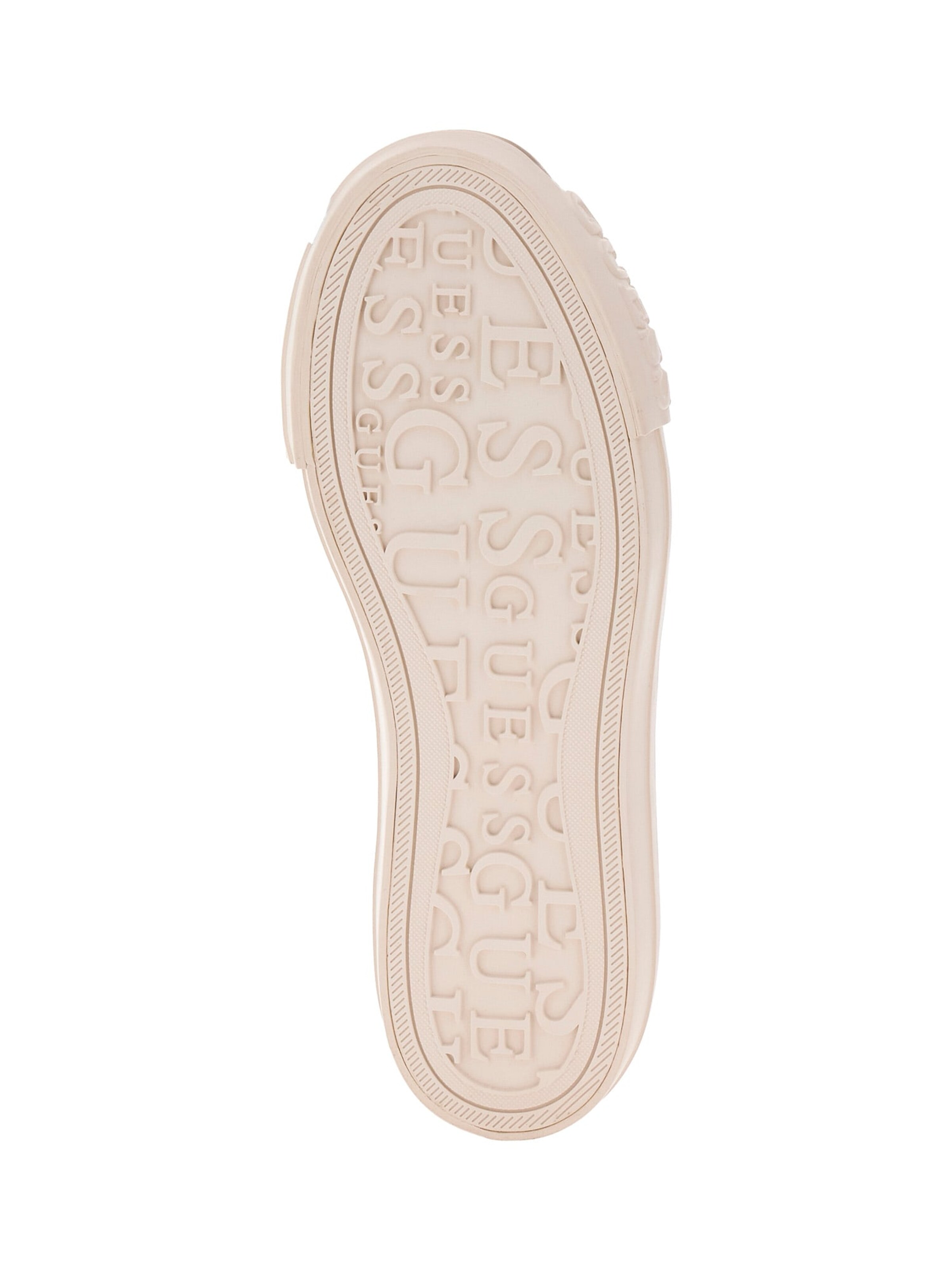GUESS Низкие кроссовки 'ISSAH' в Бежевый