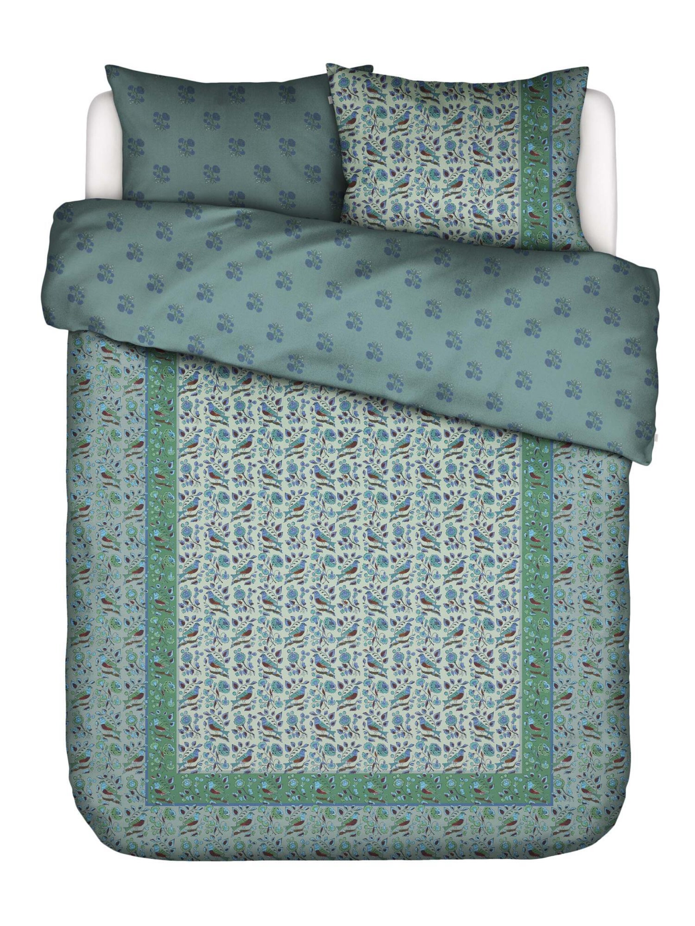 ESSENZA Duvet Cover 'Valeria' in Green