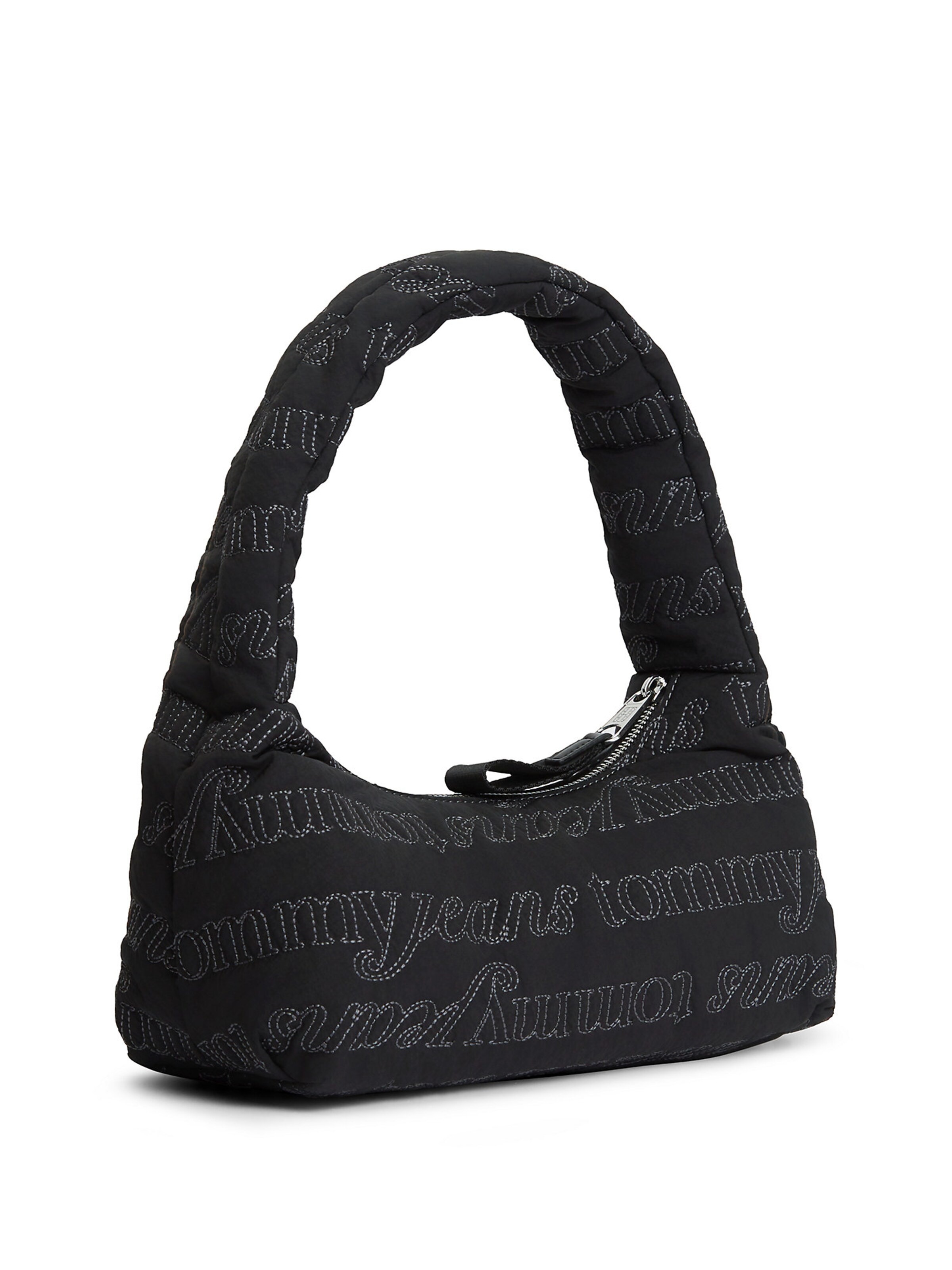 Tommy Jeans Handtasche 'Repeat' in Schwarz