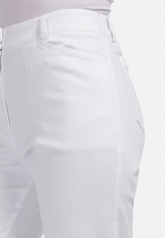 Coupe slim Pantalon HELMIDGE en blanc