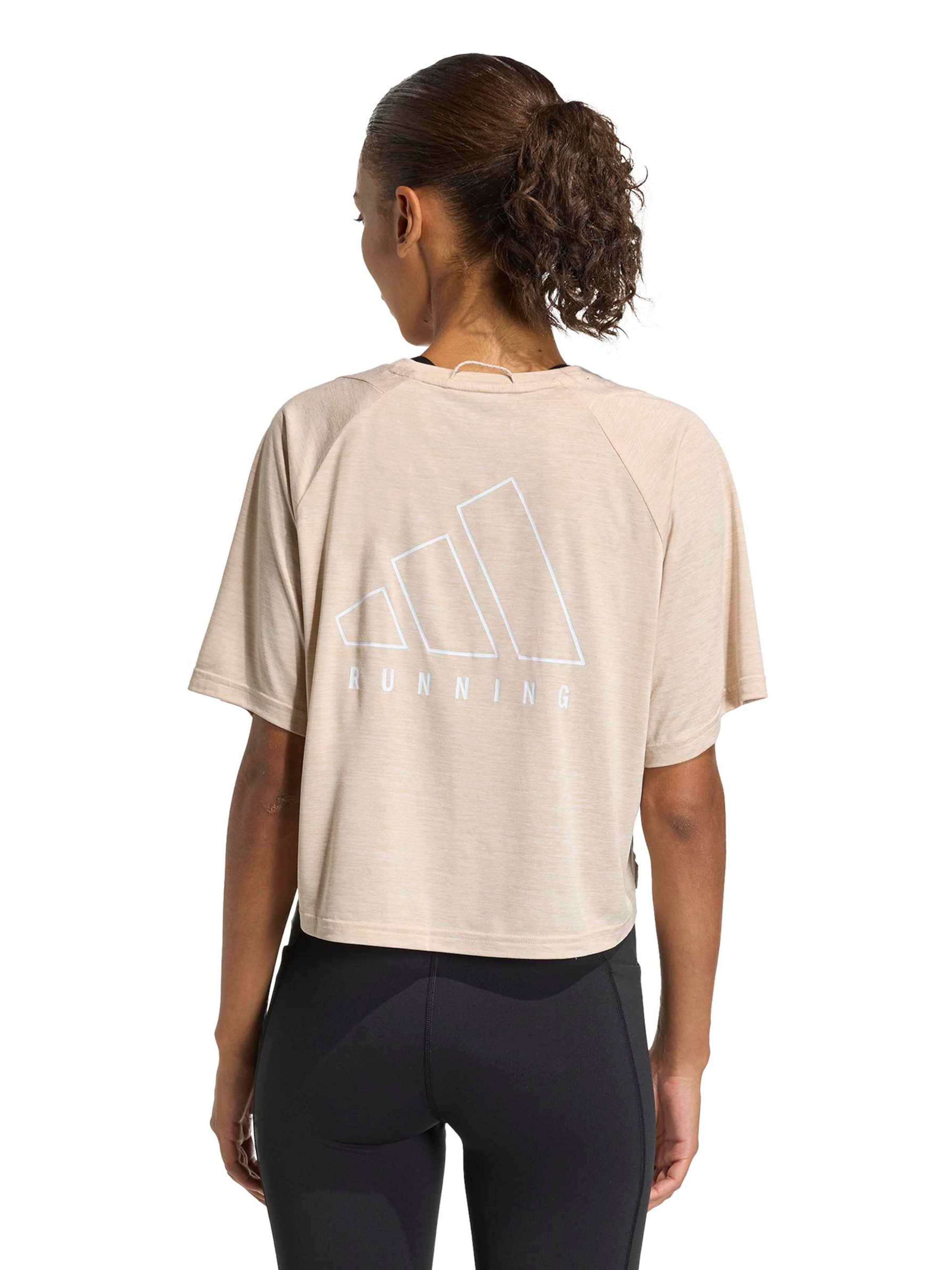 ADIDAS PERFORMANCE Performance shirt 'Adi365' in Beige: front