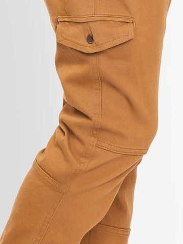 Alessandro Salvarini Tapered Cargo trousers in Beige