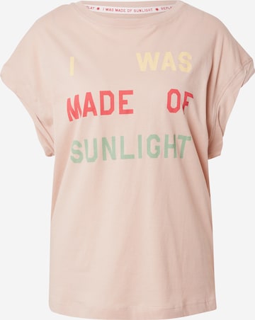 REPLAY T-Shirt in Pink: Vorderseite