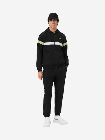 LACOSTE Regular Sportbyxa i svart: framsida
