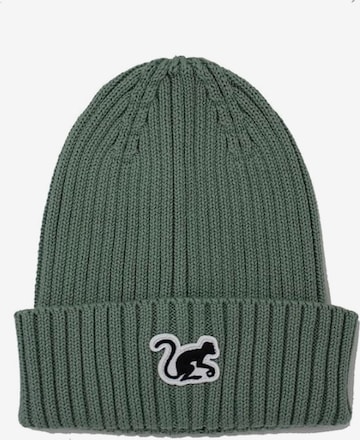 Surf Monkey Beanie in Green: front