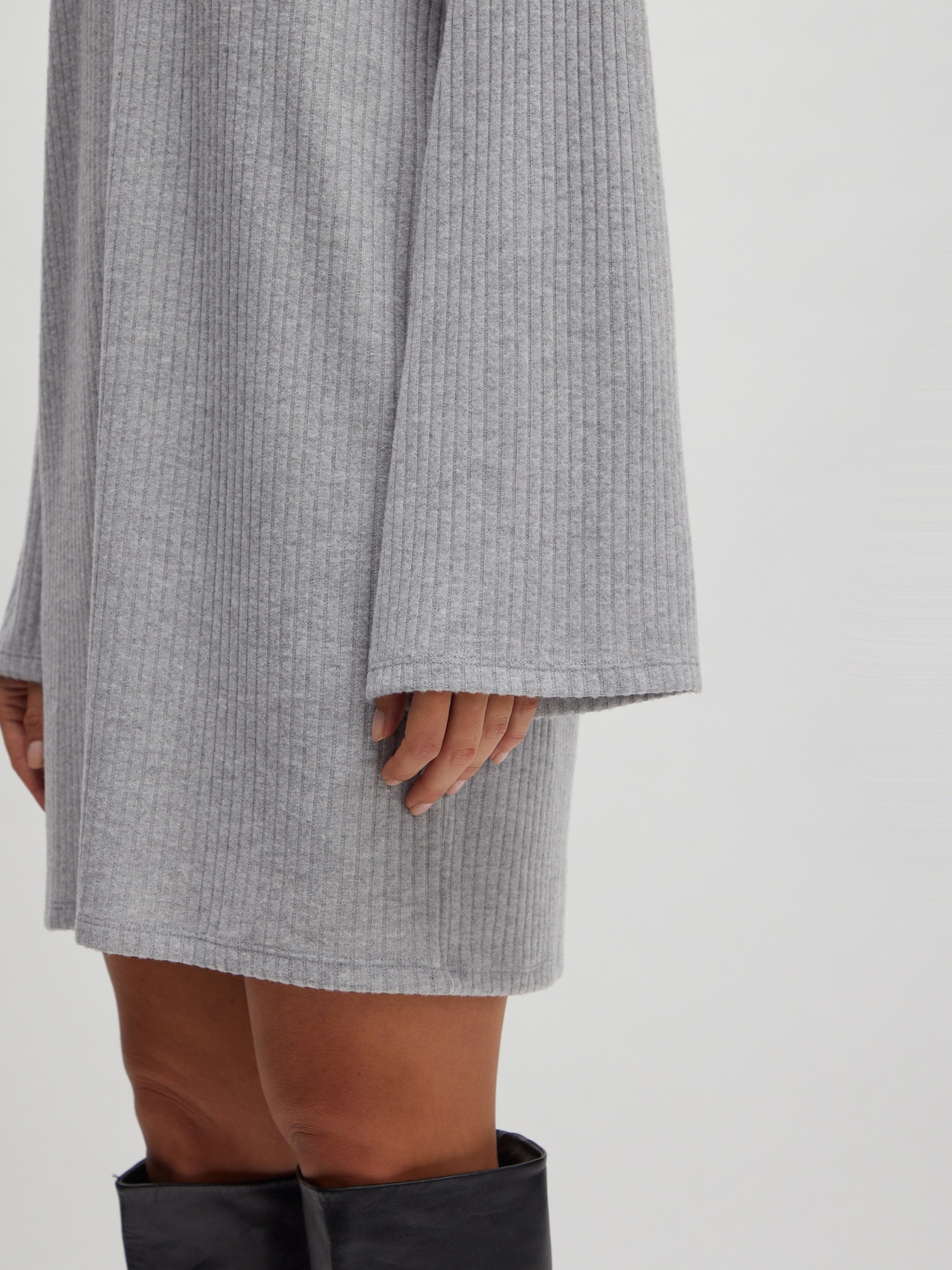 EDITED Jurk 'Felicia' Grijs