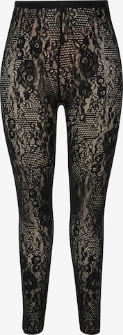 Ulla Popken Tights in Black: front