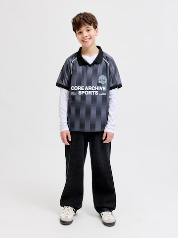 Jack & Jones Junior Tričko 'JCOBreeze Football' - Čierna