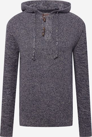 Petrol Industries Sweater in Grey: front