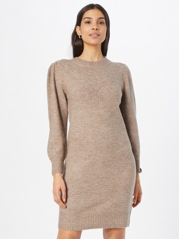 Hailys Knitted dress 'Maya' in Grey: front