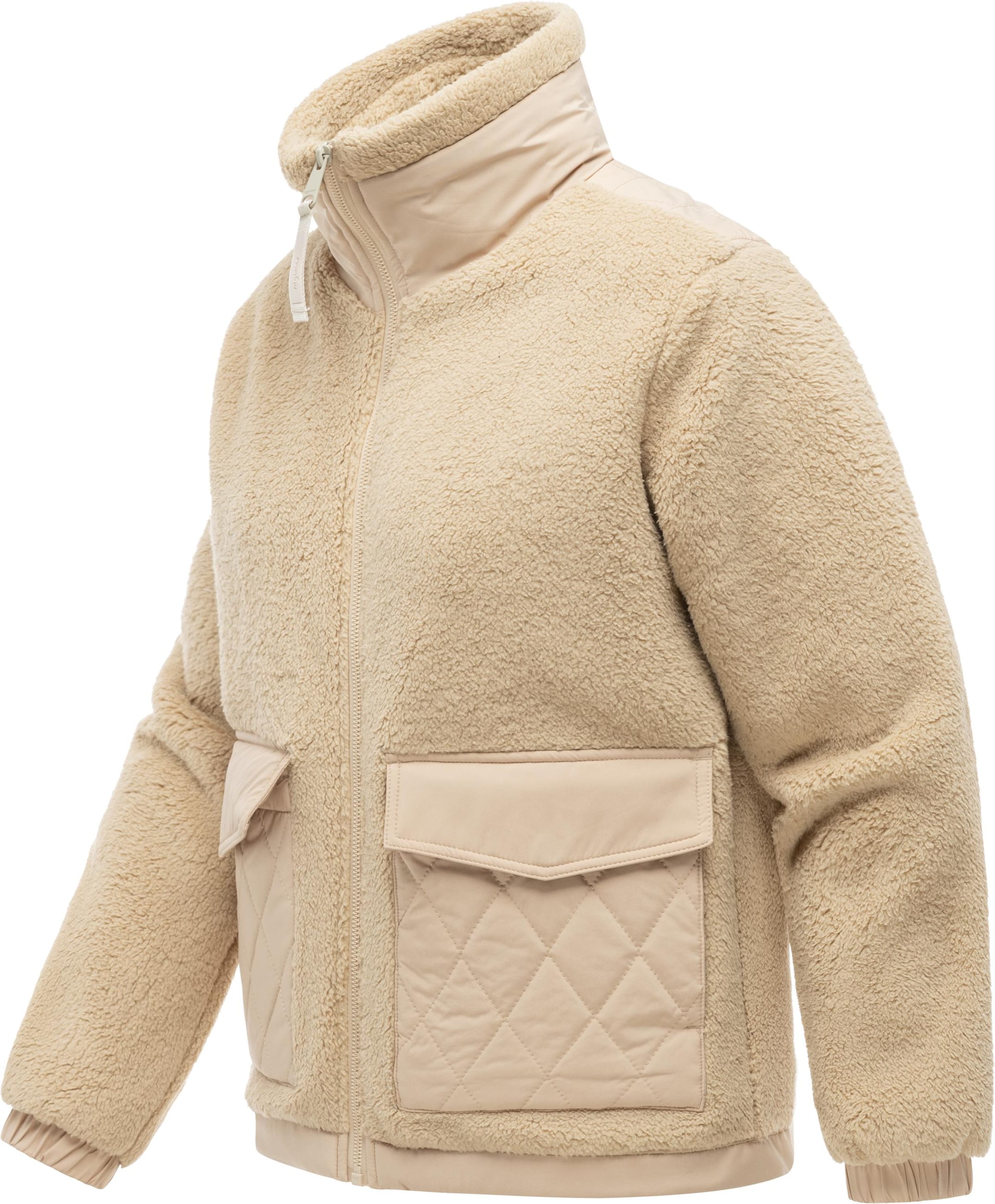 Ragwear Fleece jacket 'Arctika Y' in Beige