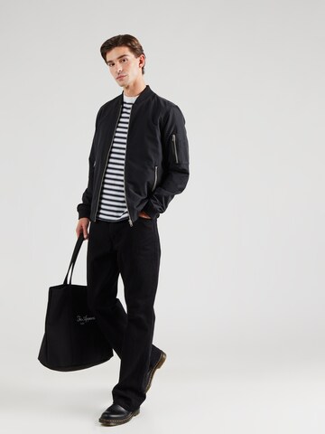 JACK & JONES Средняя посадка Демисезонная куртка 'JJERush' в Черный