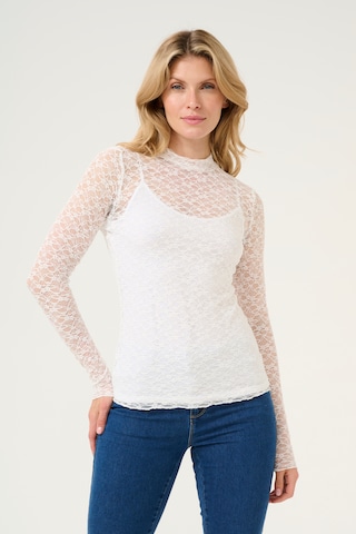 Camicia da donna 'KA Jolia' di Kaffe in bianco: frontale