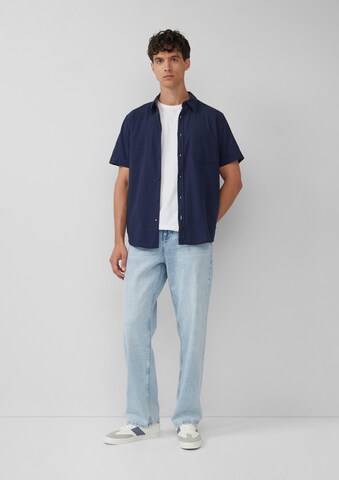 s.Oliver Regular fit Overhemd in Blauw