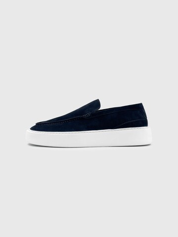 Dutch'D Classic Flats 'Atmos' in Blue: front