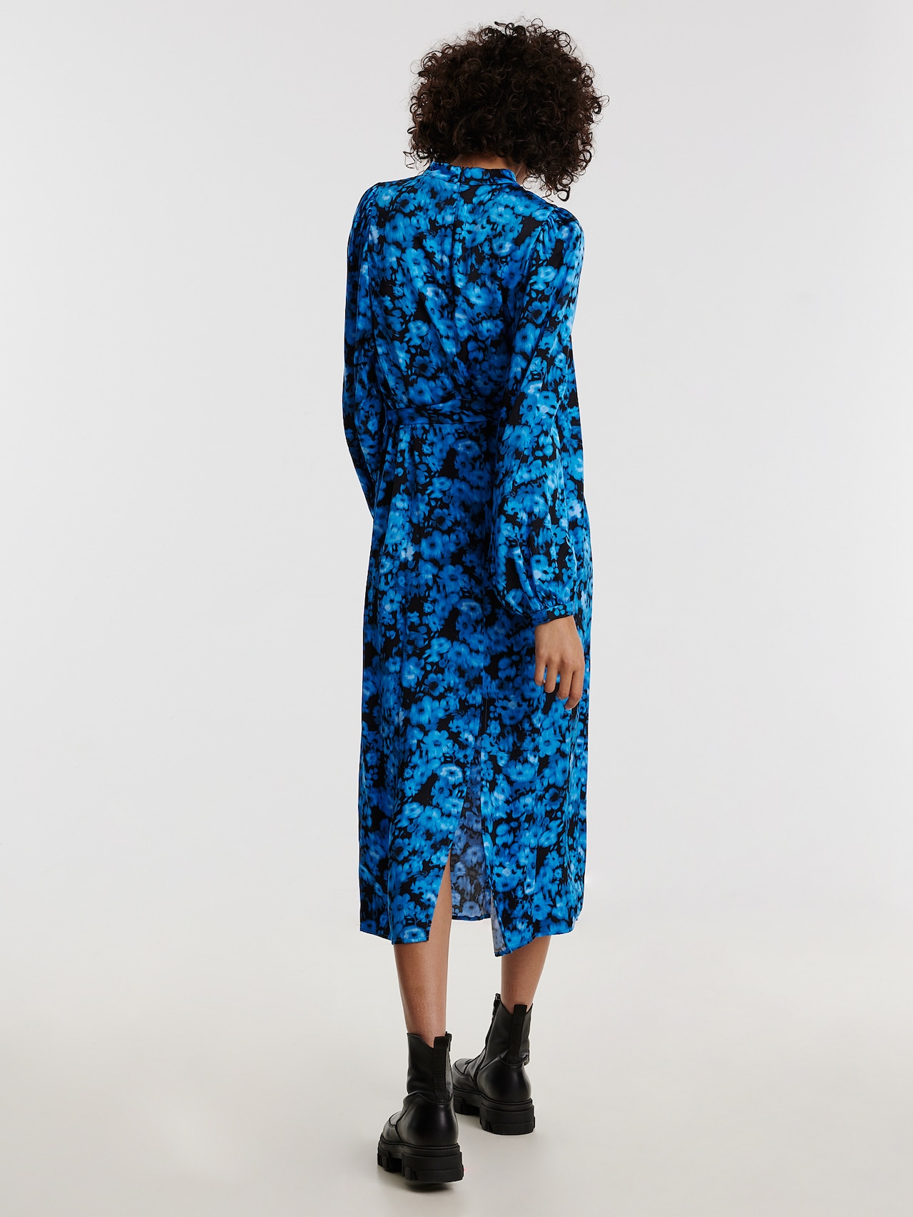 EDITED Jurk 'Kalypso' Blauw