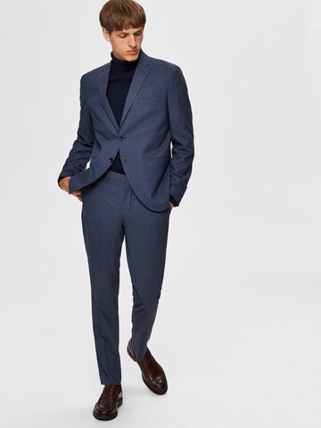 SELECTED HOMME Slimfit Pantalon in Blauw