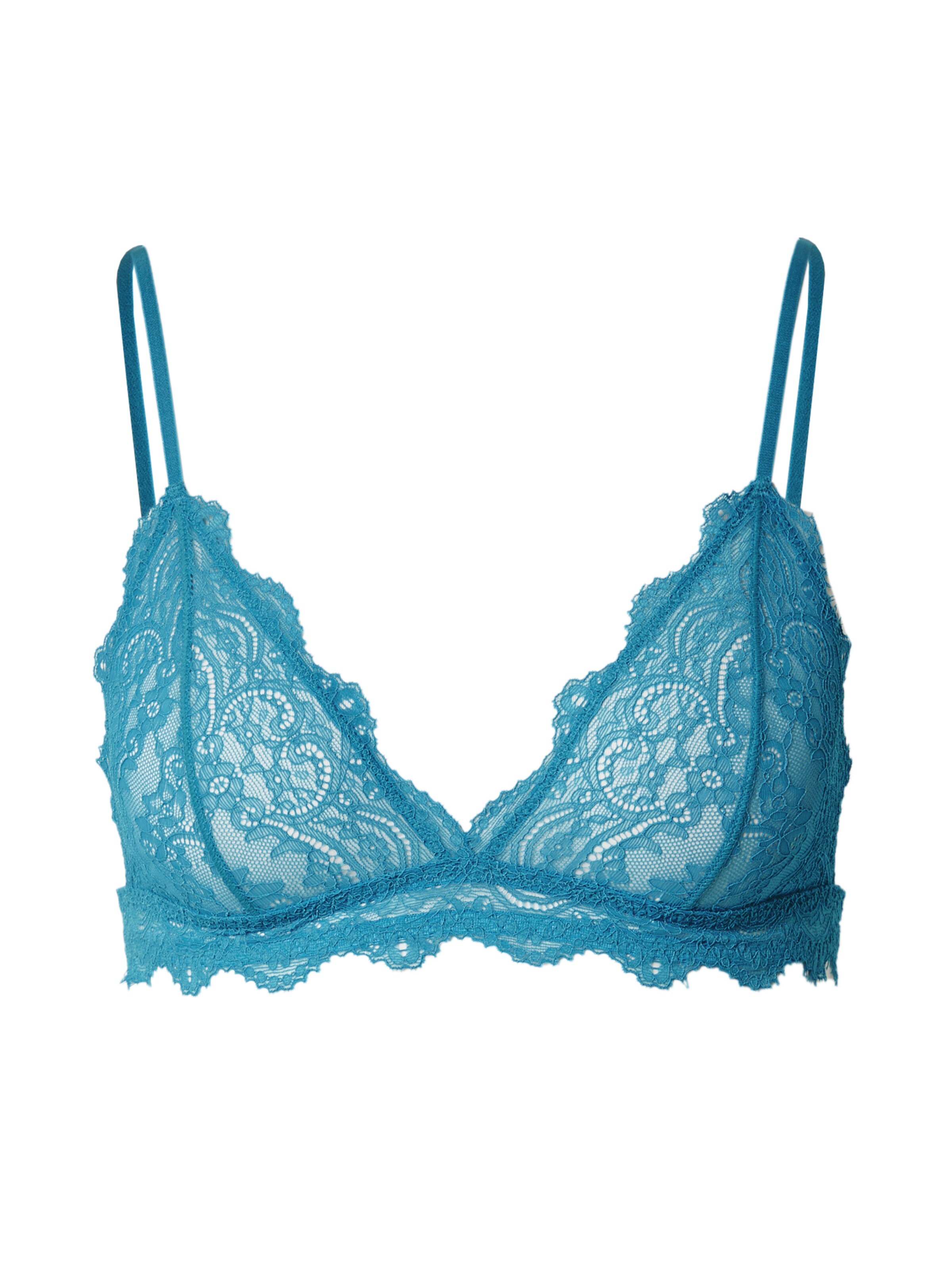 Samsøe Samsøe Trikotni nedrčki Nedrček 'Sanjo' | modra barva: sprednja stran