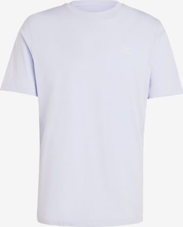 ADIDAS ORIGINALS Shirt 'Trefoil Essentials' in Purple: front