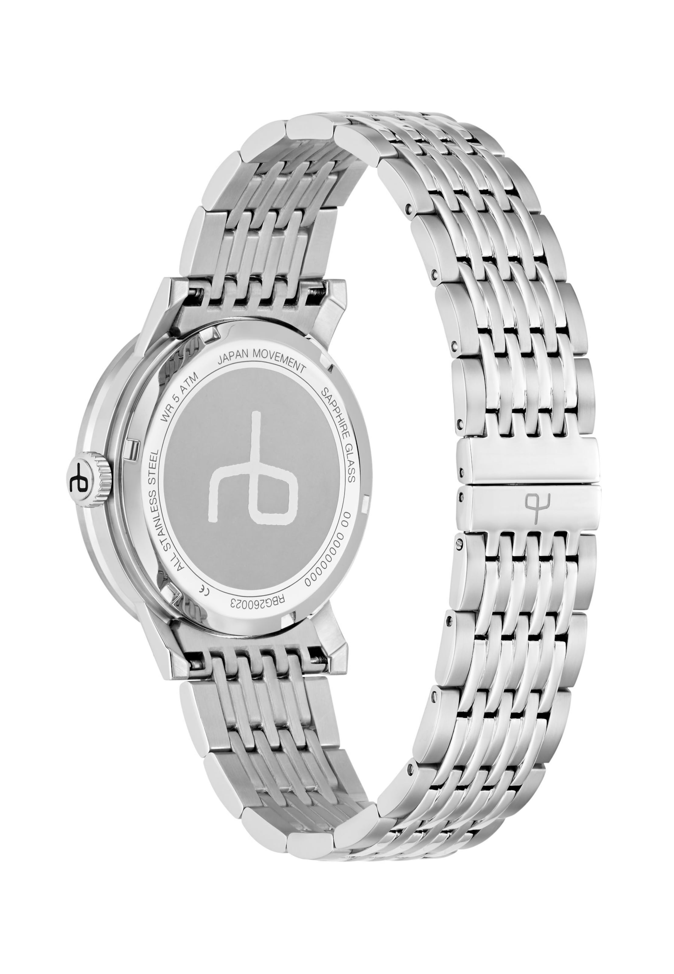 rag & bone Analog watch ' Reign ' in Silver