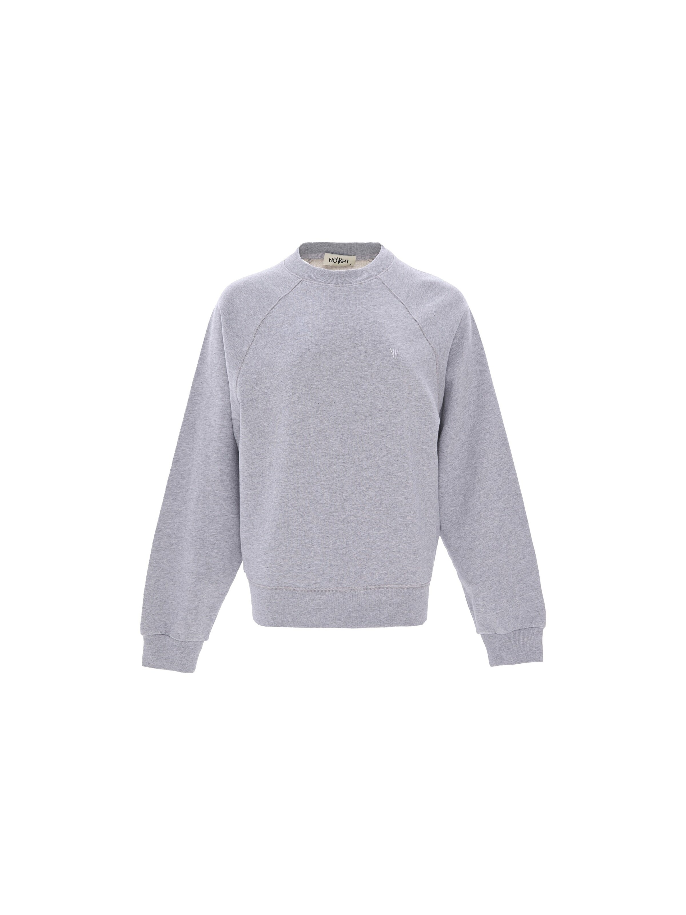 Sweat-shirt 'Elowen' NOWIHT en gris : devant