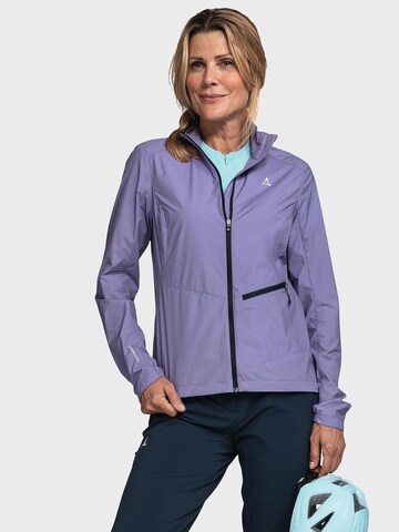 Schöffel Outdoorjacke 'Val Bavona' in Lila: predná strana