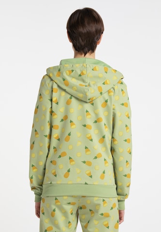 MYMO Zip-Up Hoodie in Green