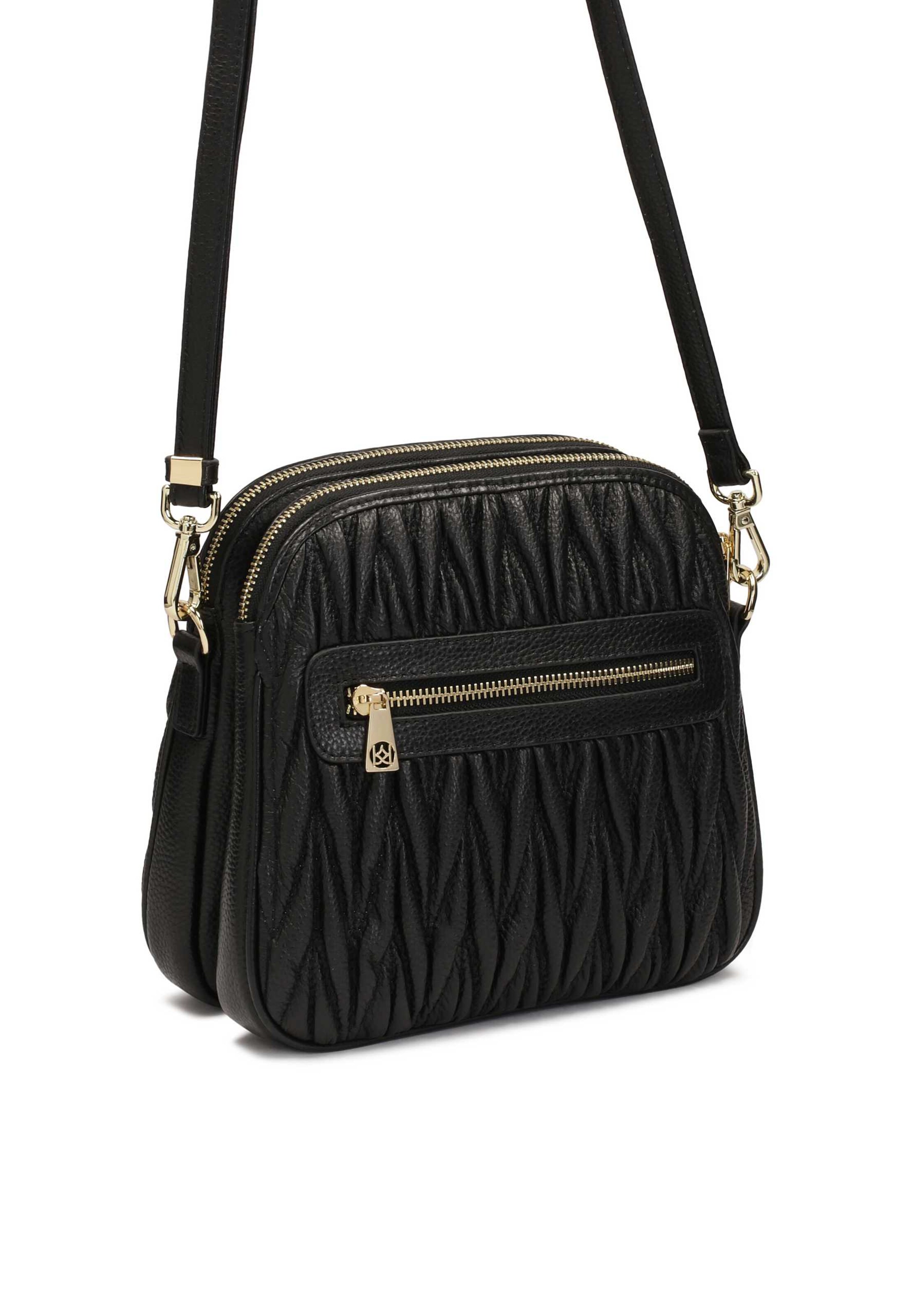 Sac à bandoulière Kazar en noir