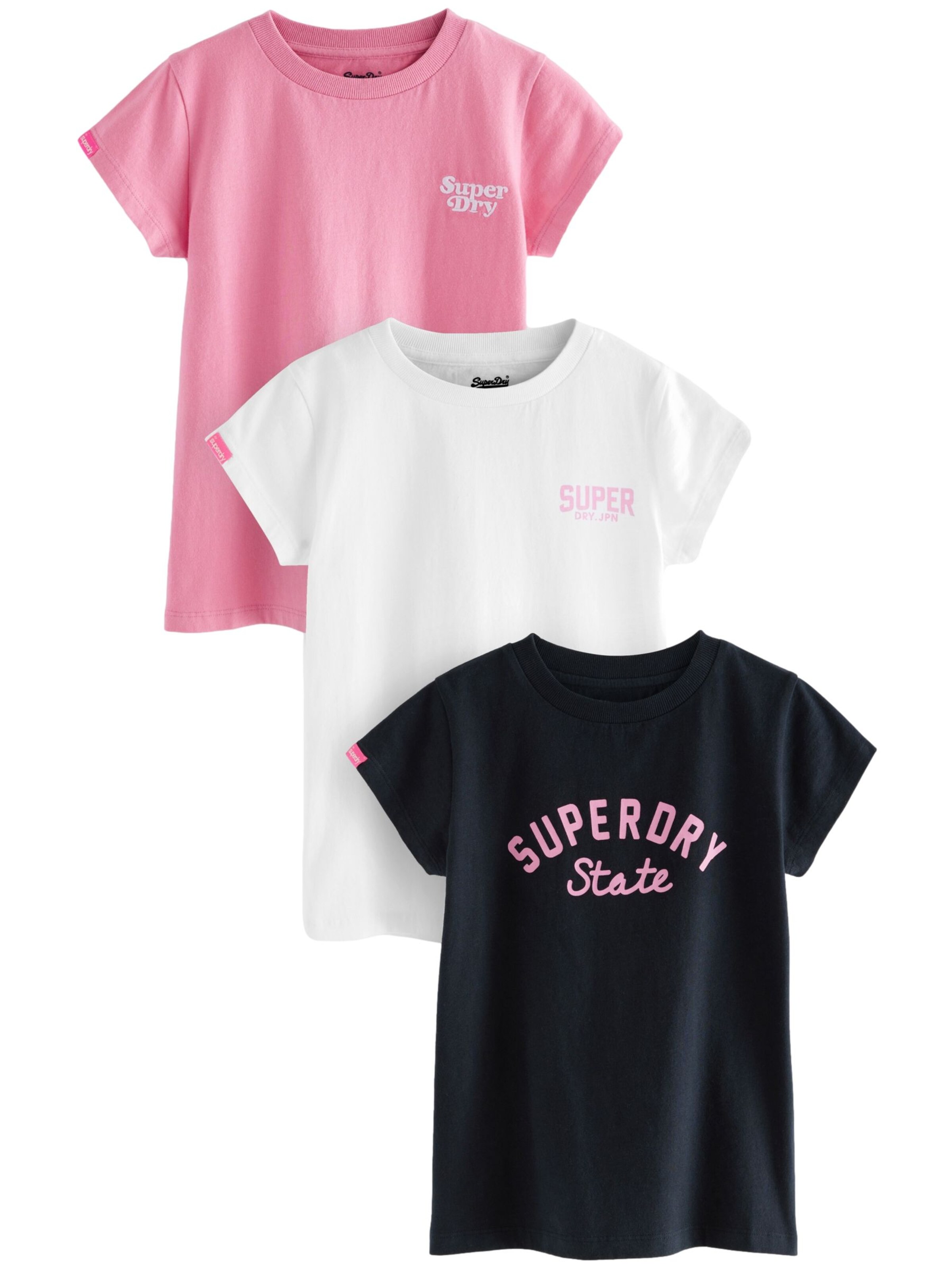 Superdry T-Shirt in Pink: Vorderseite