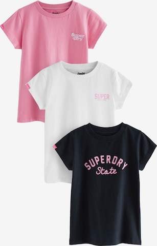 T-Shirt fonctionnel Superdry & Co en rose : devant