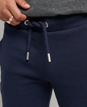 Superdry Tapered Hose in Blau