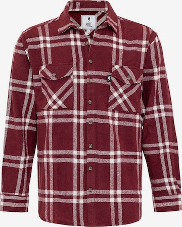 Moxx Paris Button Up Shirt in Red: front
