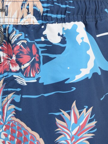 Jack & Jones Plus - Calções de banho 'BALI' em azul