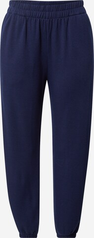 Effilé Pantalon de sport Onzie en bleu : devant