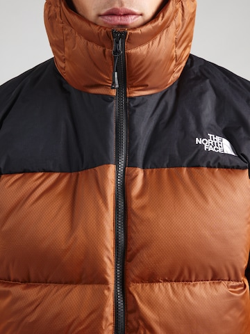 THE NORTH FACE Klasický střih Outdoorová bunda 'Diablo' – hnědá