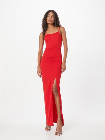 WAL G. Evening Dress 'JEANE' in Red: front