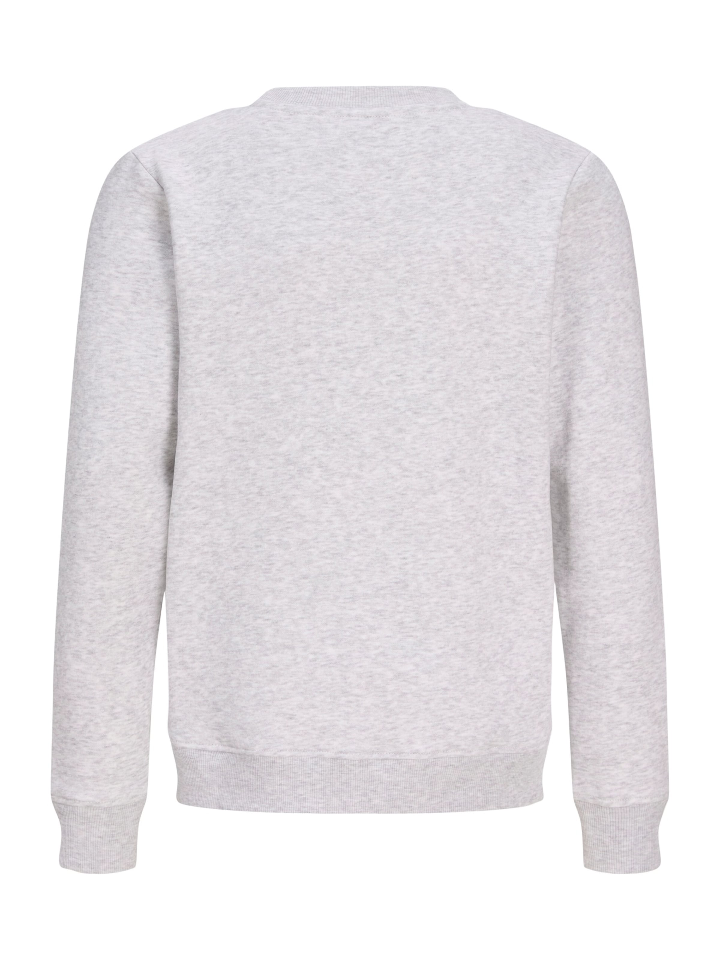 Jack & Jones Junior Sweatshirt 'JJXMAS FUN' in Wit