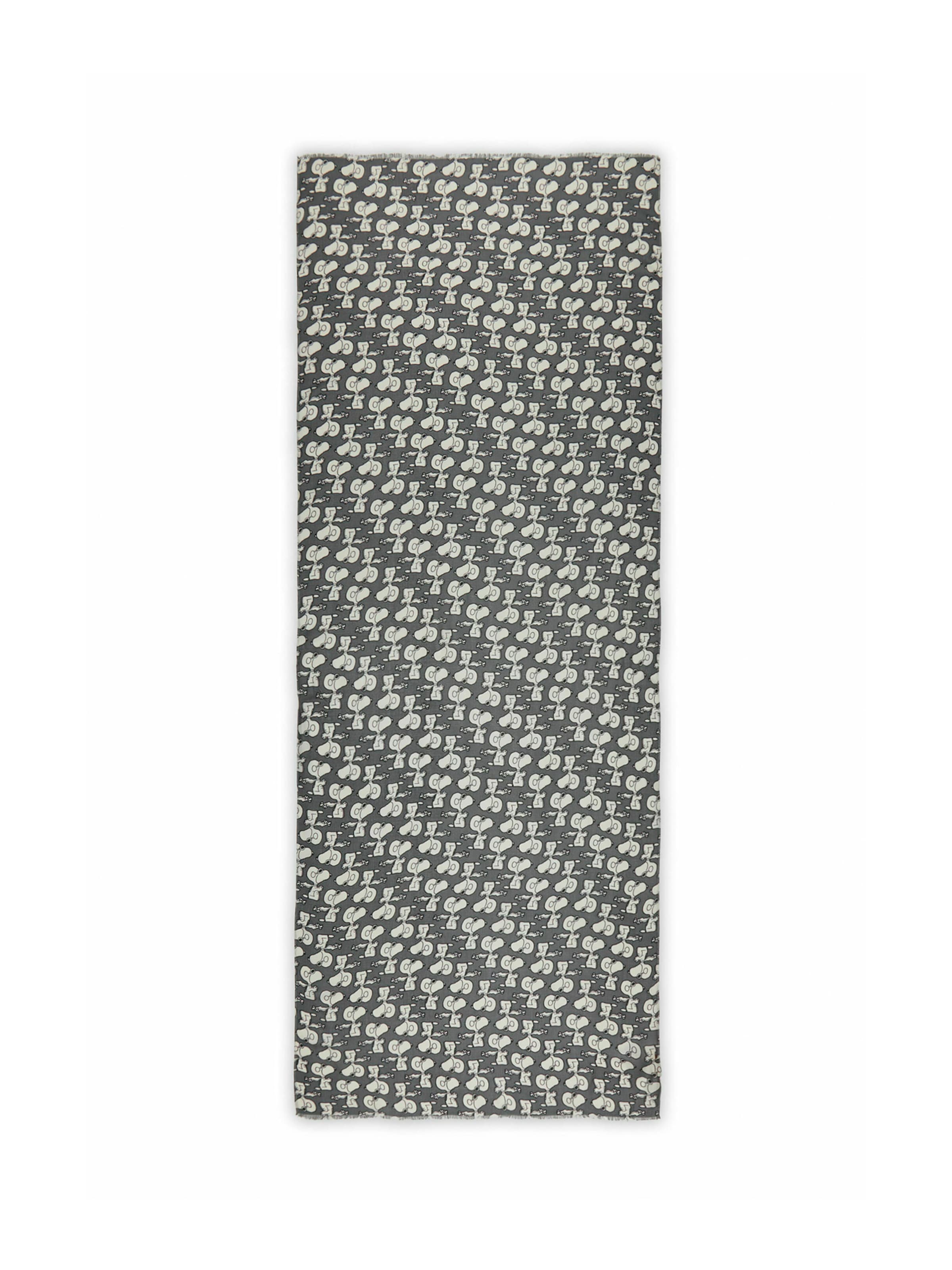 CODELLO Scarf 'SNOOPY' in Grey