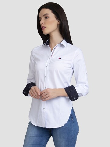 Camicia da donna 'Lokossa' di Sir Raymond Tailor in bianco