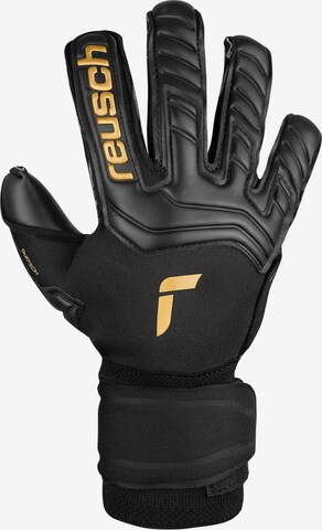 REUSCH Athletic Gloves in Black